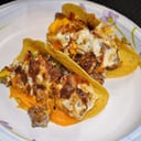Foto de Taco de chuleta con queso