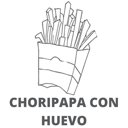 Foto de Choripapa con huevo