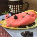 Foto de El tamal de dulce con pasas