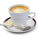 Foto de Cafe o cortado en jarrita