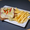 Foto de Milanesa Napolitana + Papas Fritas + Gaseosa 1.25Lt