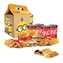 Foto de Caja Grande con soda y postres