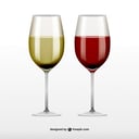 Foto de COPA CON VINO TINTO O BLANCO / GLASS WITH RED OR WHITE WINE