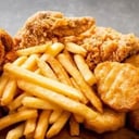 Foto de Ración de Nuggets con papa fritas