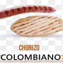 Foto de Chorizo colombiano con arepa normal o picante