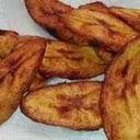 Foto de racion de tajadas de maduro