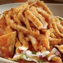 Foto de Chilaquiles con milanesa. 