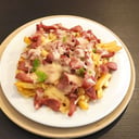 Foto de salchipapa grande