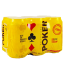 Foto de cerveza poker six pack