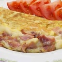 Foto de OMELET DE JAMON Y QUESO