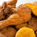 Foto de cuarto de pollo apanado tipo americano