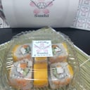 Foto de Uramaki sushi con mango