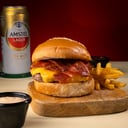 Foto de Bacon Burger + Papas Fritas