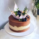 Foto de Frutas & chocolate cake 