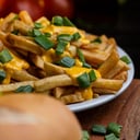 Foto de Papas con cheddar y panceta