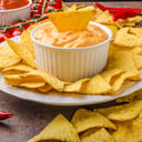 Foto de Nachos con salsa de queso