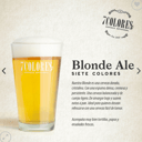 Foto de CERVEZA 7 COLORES BLONDE ALE