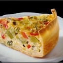 Foto de VERDURAS ( ESPINACA, CEBOLLA, ZUCHINI,HUEVO Y MUZZA)