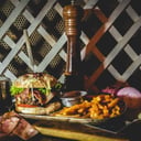 Foto de HAMBURGUESA DEL PATIO 