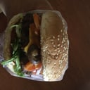 Foto de Hamburguesa doble de búfalo 