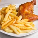 Foto de Pollo con Guarnición ( Menú económico)