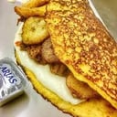 Foto de Cachapa de Queso de Mano y Tajada