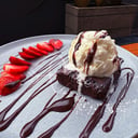 Foto de Brownie con Helado