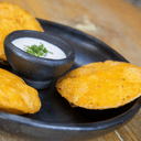 Foto de TRILOGIA DE AREPAS DE HUEVO