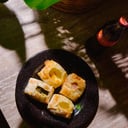 Foto de Rúcula + jamón crudo + queso (HORNO)