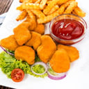 Foto de Nuggets de pollo con papas a la francesa