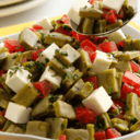 Foto de Ensalada de tomate, nopales y panela.