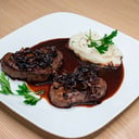 Foto de Filete vino tinto o mostaza.