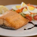 Foto de SALMON ROSADO AL KAMADO