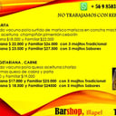 Foto de tabla margarita  - mix vegetariana carne 