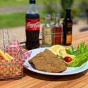 Foto de Milanesa c Papas fritas