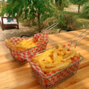 Foto de Papas con cheddar