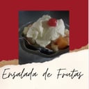 Foto de Ensalada de Frutas con Crema 