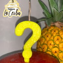 Foto de Vela signo “?”