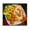 Foto de Pechuga gratinada con champiñones