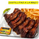 Foto de Costillitas de cerdo a la BBQ