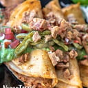 Foto de Taco de lengua en salsa verde 