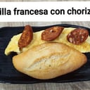 Foto de TORTILLA FRANCESA CON CHORIZO