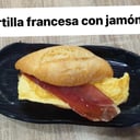Foto de TORTILLA FRANCESA CON JAMÓN