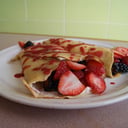 Foto de Crepas de frutos rojos