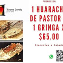 Foto de Huarache de Pastor y Gringa