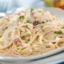 Foto de SPAGUETTI CARBONARA CON POLLO