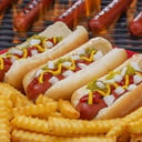 Foto de HOT DOG CON TOCINO Y PAPAS