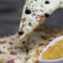 Foto de pizza hawaina