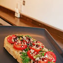 Foto de Tostas de Hummus