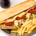 Foto de SANDWICHS DE MILANESA COMPLETO